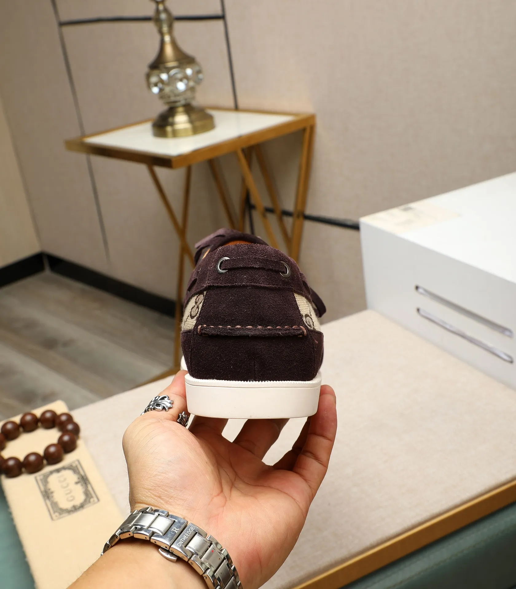 Men's shoes💰540 GUCCI🔍🔍2024 latest model On sale at the counter at the same time, original calfskin imported from Italy, cowhide lining, (high-end, noble, and classy) with exquisite workmanship, soles: original soles specially provided by the original factory, ⚠Exclusive double-layer movable molded soles are super comfortable⚠, real photos🎬The real ones are better🔍🔍"High quality·Follow the order" code number 38-44